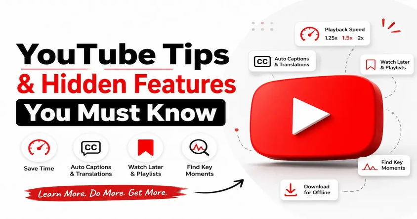 YouTube Tips and Hidden Features You Must Know