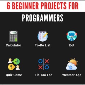 6 Beginner Projects For Programmers