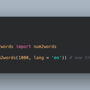 Convert Numbers To Words
