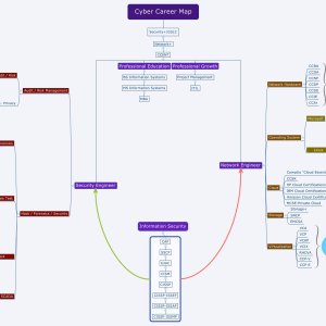Cyber Security Career Map