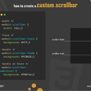 How To Create a Custom Scrollbar - in CSS