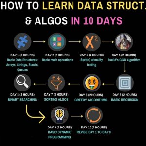 How To Learn Data Struct. & Algos In 10 Days